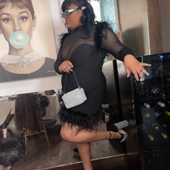 Black Suede Platforms - Picture 8 of 8